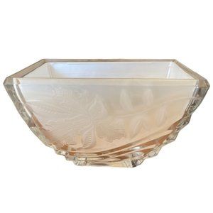 1989 crystal bowl from Germany white/crystal